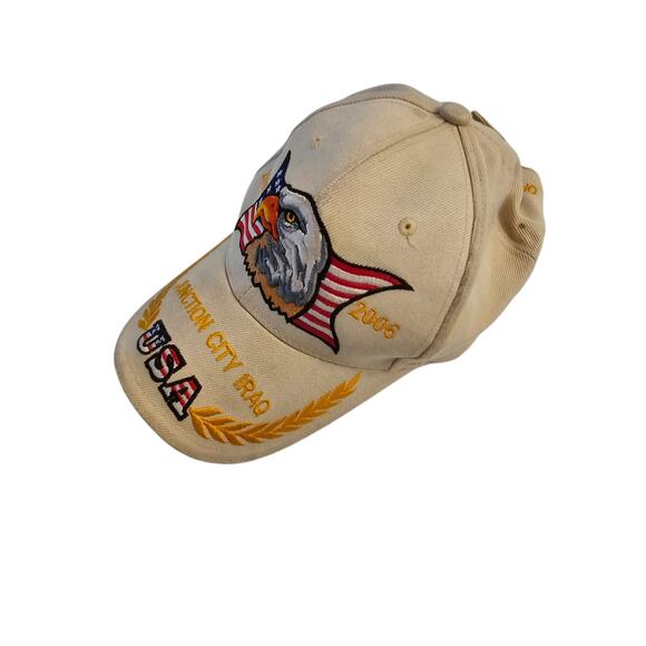 2005 2006 Junction City Iraq USA War Veteran Baseball Hat Cap Embroidered - Picture 3 of 5